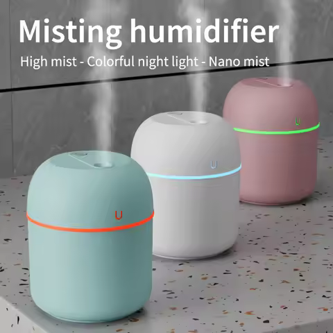 USB air humidifier Mini fog household small desktop humidifier Intelligent car aromatreatment machin