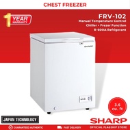 ▼Sharp FRV-102 3.6 cuft Chest Freezer✧