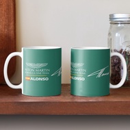 Glass Mug | Hampers | GIFT | Fernando Alonso 14 F1 Formula One