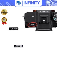 Logo Emblem For sony A7M4 A74 A7 MARK IV