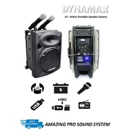 DYNAMAX 15” ACTIVE PORTABLE SPEAKER SYSTEM