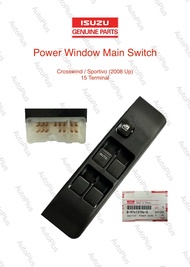 Isuzu Genuine Parts Power Window Switch Main Switch: Crosswind Sportivo 2008 and Up