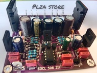 Kit driver power amplifier SOCL 506 TEF dan Non TEF double layer 2U cocok untuk lapangan/Rumahan.
