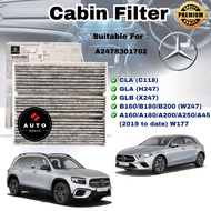 CABIN FILTER Mercedes Benz A‐Class W177/W247/A200/A250 /A45 /CLA /GLA /GLB Blower Filter  A247830170