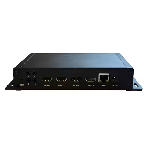 4-channel HD Encoder: HDMI to IP, IPTV, CATV, HDTV Video Encoder with H.265/H.264, Supporting HTTP/R
