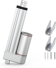 Stroke 7.87inch 220 lbs 12v 0.47"/sec Electric Linear Motor Actuator with Mounting Brackets