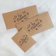 Kraft EID ENVELOPE | THR Premium Aesthetic Envelope