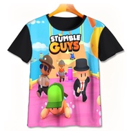 SAGA 3D Kids T-Shirt Stumble Guys Game Shirt V9 Distro Shirt - BandungSAGA