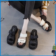 NYC Kasut Perempuan Casey Slip-On  Wedges Sandal -N72413-TF02SV-52-BEIGE