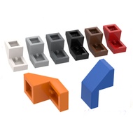 10Pcs MOC Parts 28192 Slope 45 2 x 1 with Cutout Compatible Bricks DIY Assmble Building Blocks Parti