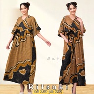 (Semerbak) Smooth Rayon Daster Busui Friendly RITSUKI LD 120 Jumbo Casual Sleepwear for Women, Mothe