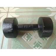 Cast iron dumbbells 8kg (1 piece)