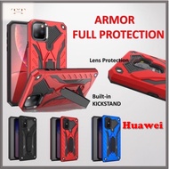 Case Huawei Honor 8x Nova 2 Lite 2i 3i 5T 7i Y5 2019 Y6P Y9 Prime Armor Shockproof Back Stand Hard Cover Casing