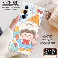 HP Softcase Vivo V27/V27E/V27 PRO Soft Protection Camera Case Vivo V27/V27E/V27 PRO Latest Back Prot