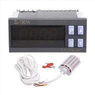 LILYTECH ZL-7801A Universal General Temperature and Humidity Controller Thermostat and Hygrostat The