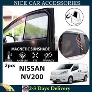 Nissan NV200 Fit Magnetic Sunshade 【2pcs】 Accessories Automotive