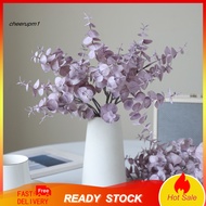 15.7" Faux Eucalyptus Leaves Stems Artificial Eucalyptus Leaves Branches Colored Simulated Fake Leav