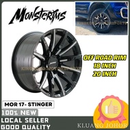 MOR-17 STINGER MONSTERIMS OFF ROAD RIM 4X4 RIM ORIGINAL MONSTERIMS 18 20 Inch 6x139.7 (Set) RIM KERE