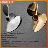 MISSYU 35mm RC Boat 2 Blades Propeller for HONGUDI/UDI RC Boat/FeiLun FT016 FT007 FT012 FT009 FT011 