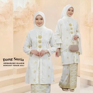 NEW KEBAYA KLASIK DANG SURIA KURUNG KEBAYA SONGKET TENUN ASLI PLUS SIZE /READYSTOCK