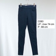 Thrift PL preloved second bawahan jeans celana hot pant kulot rok