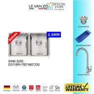 LEVANZO KITCHEN SINK UNDERMOUNT D3118R