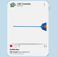 Blueshark Multiclub Nylon Plastic Floor Broom