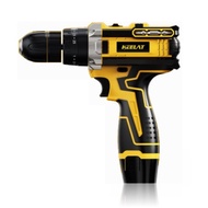 Keelat 12V/36V Mesin Bor 2Baterai Cas Cordless Impact Drill Battery