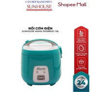 SUNHOUSE MAMA SHD8652G 1.8L RICE COOKER, 2.6mm thick 7-layer inner pot with non-stick coating, 3D co