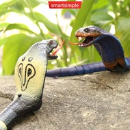 SMARTSIMPLE Lifelike Realistic Remote Control King Naja Cobra Long Range Chargeable Snake Toy B9F8
