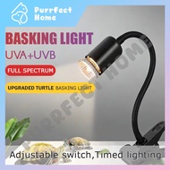 【Purrfect Home】Turtle or reptile basking light come with 50w bulb. Light come with durable metal cas