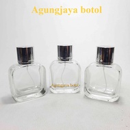 Lacoste Perfume Bottle 50ML Drat Silver / Lacoste Empty Perfume Bottle / 50ML Lacoste Bottle / Refil