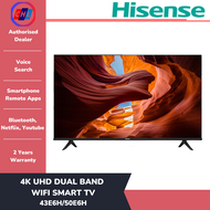 HISENSE (READY STOCK) 4K SMART UHD LED TV (43 INCH) 43E6K / (50 INCH) 50E6K- HISENSE MALAYSIA WARRANTY