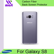 Back Screen Protector Carbon Fibre for Samsung Galaxy S8