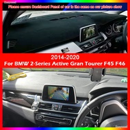 For BMW 2-Series Active Gran Tourer F45 F46 218i 220d Dashmat Dashboard Cover Instrument Panel Prote