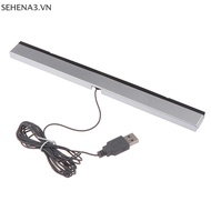 SEHVN Wii Sensor Bar Wired Receivers IR Signal Ray USB Plug Replacement for Nitendo