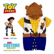 [XCV]Woody(toy story) overall baby costume(3months-2yrs old)