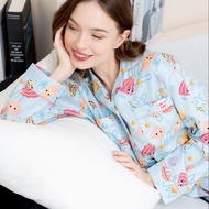 Under the sea winter set แขนยาว ขายาว ชุดนอนโนบรา Call it a day