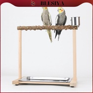 [Blesiya] Parrot Perch Stand Birds Perch Gym Stand for Budgies Lovebirds Cockatiels