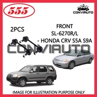 HONDA CRV S5A S9A 2001~ FRONT ABSORBER LINK / STABILIZER LINK RH & LH BRAND 555 (SL-6270R/L)
