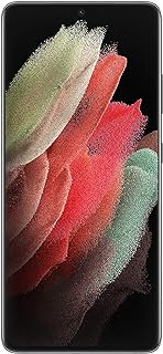 SAMSUNG SM-G998BZKGXSP Galaxy S21 Ultra 5G Smartphone, 6.8" AMOLED, 12GB RAM, 256GB ROM, Android 10 OS, Phantom Black