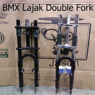 Fork Double Lajak BMX 20 Inci (Hidup) Suspensio Basikal Bicycle biasa size 20 colour VIP Candy Downh