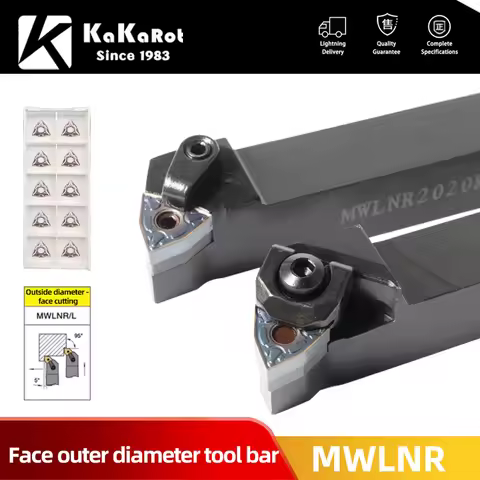 KaKarot MWLNR WWLNR MWLNR2020K08 MTJNR2525M08 MTJNL1616 WWLNR1616H08 WTJNL2525M08 CNC Lathe Tool Ext
