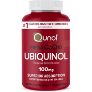 Qunol Mega CoQ10 Ubiquinol 100mg / 200mg