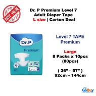 TENA | DR.P Value 6 | Premium 7 | Tape M & L sizes | Carton Sales | More Pieces Per Pack | Best Valu