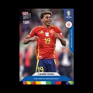 Lamine Yamal - Most assists at UEFA EURO 2024™ - EURO 2024 TOPPS NOW® Card 67