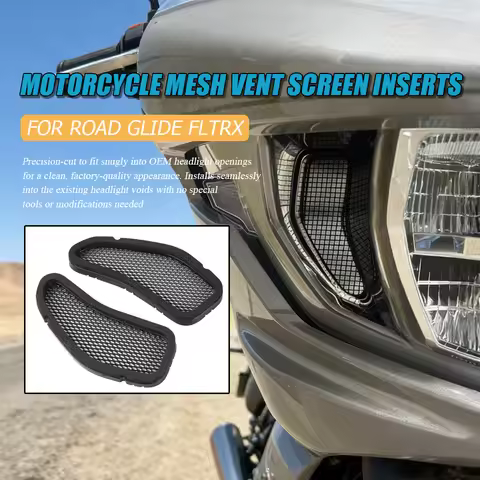 2026 For Road Glide CVO/SE FLTRXSE FLTRX ST FLTRXSTSE Motorcycle Mesh Vent Screen Inserts Fairing Ba