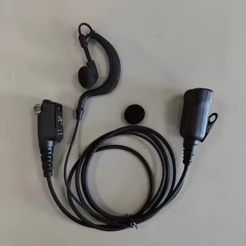 THR8 TH1N European Aerospace AIRBUS CASSIDAN AIRBUS Walkie-Talkie Headphone with McEar Hook