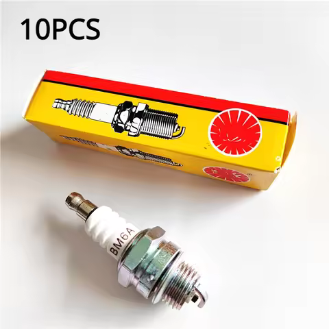10pcs Spark Plug For NGK BPM6A BPMR7A RCJ6Y RCJ7Y WSR5F L7T Trimmer Blower Chain saw Brush cutter Ga