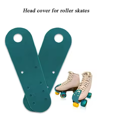 1Pair Roller Skates Head Protective Case Universal Removable Ice Skates Toe Caps Four-Wheel In-Line 
